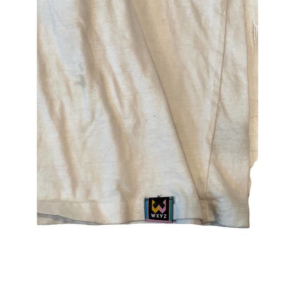 WXYZ Short Sleeve Light G.O.A.T Pullover Hoodie Mens L - Picture 2 of 4